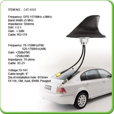 China 1575.42mhz de Antenne van autogps met 0.3M Sticker Magnetische Installatie leverancier