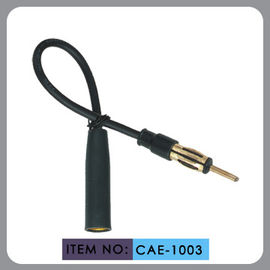 RG174 van de de Antenneuitbreiding van de autoradio de Kabelmannetje aan Vrouwelijke Schakelaar Zwarte Kleur